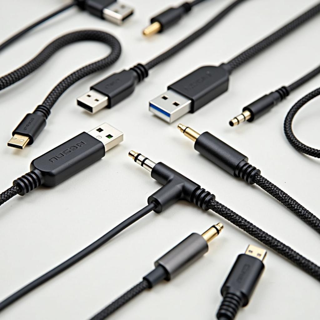 Verschiedene AUX USB Kabel