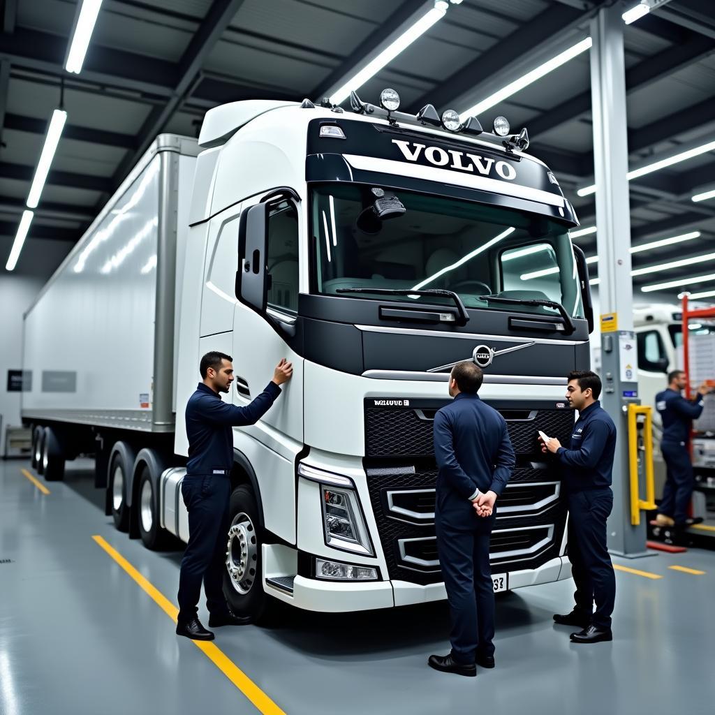 Volvo LKW Service Werkstatt