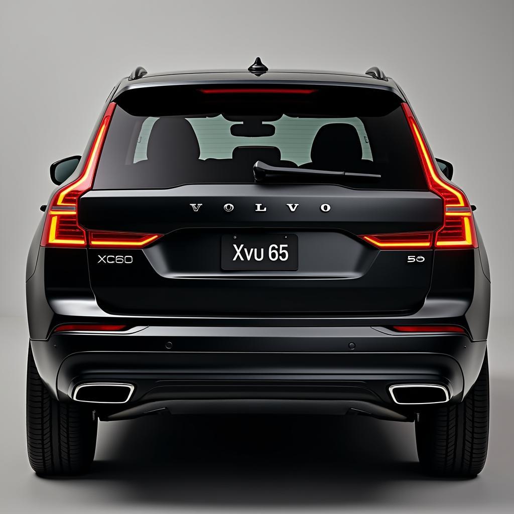 Volvo XC60 Black Edition Heckansicht