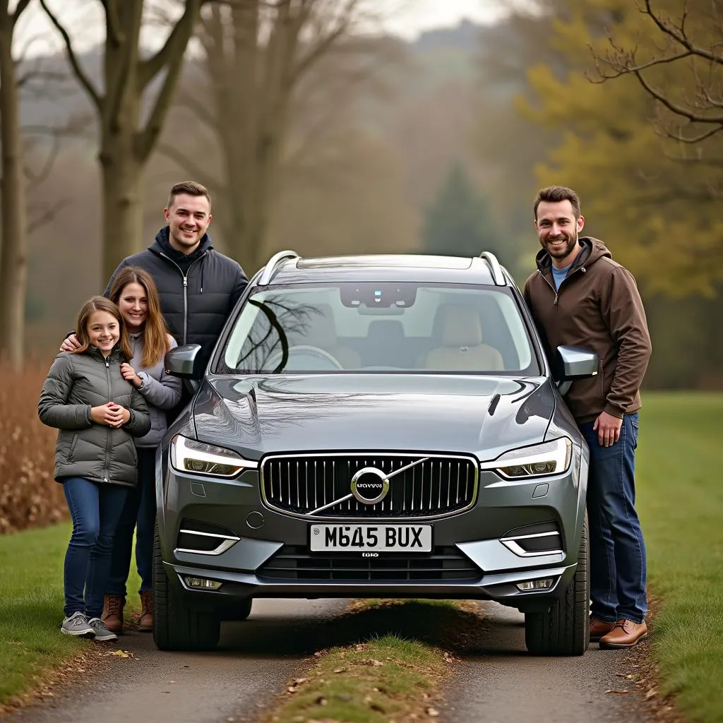 Volvo XC60 mit Familie