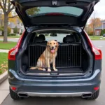 Hundegitter für Volvo XC60 sorgt für Sicherheit