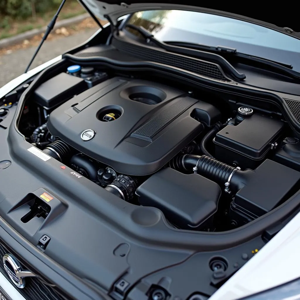 תא מנוע של וולוו XC60