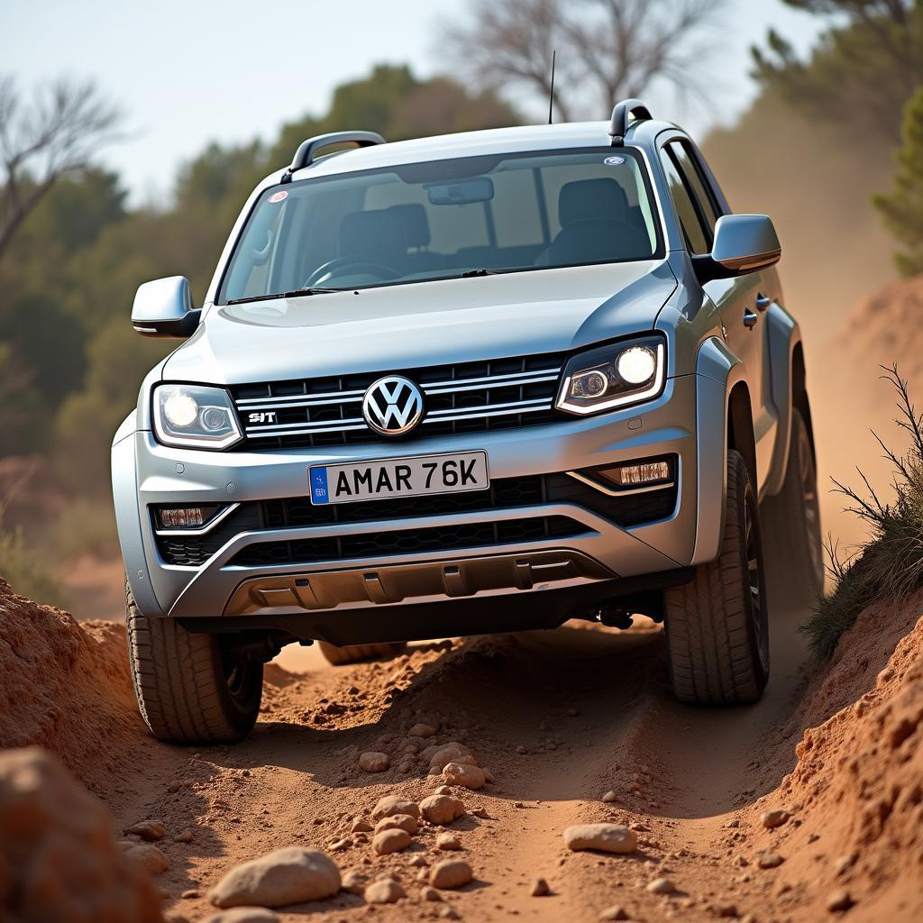 VW Amarok im Gelände-Test