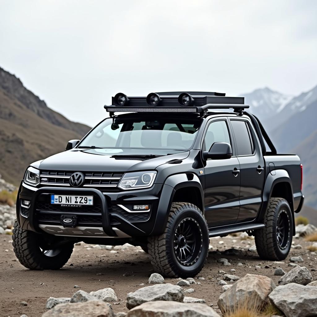 VW Amarok mit Offroad-Zubehör