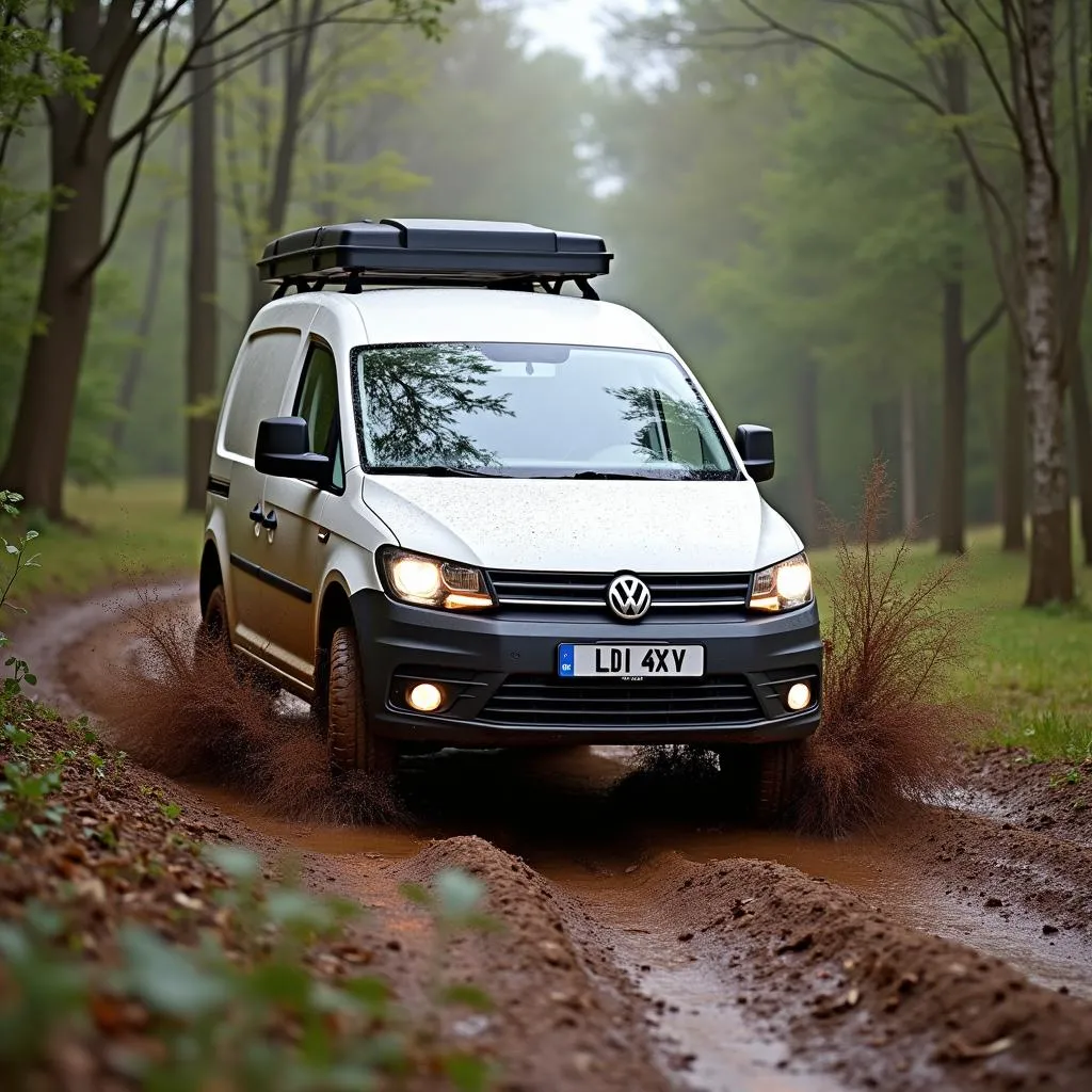 VW Caddy 4x4 Offroad