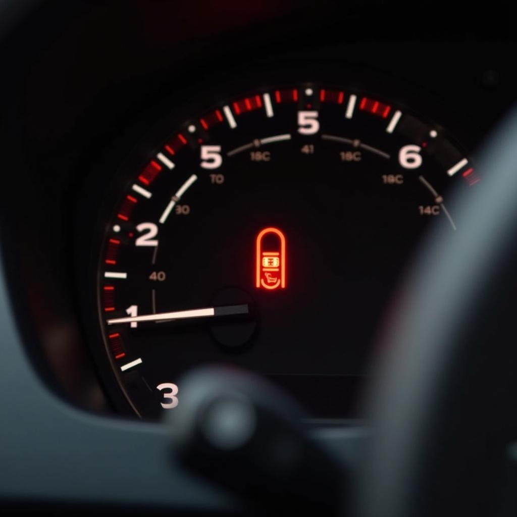 VW Passat sleutel waarschuwingslampje
