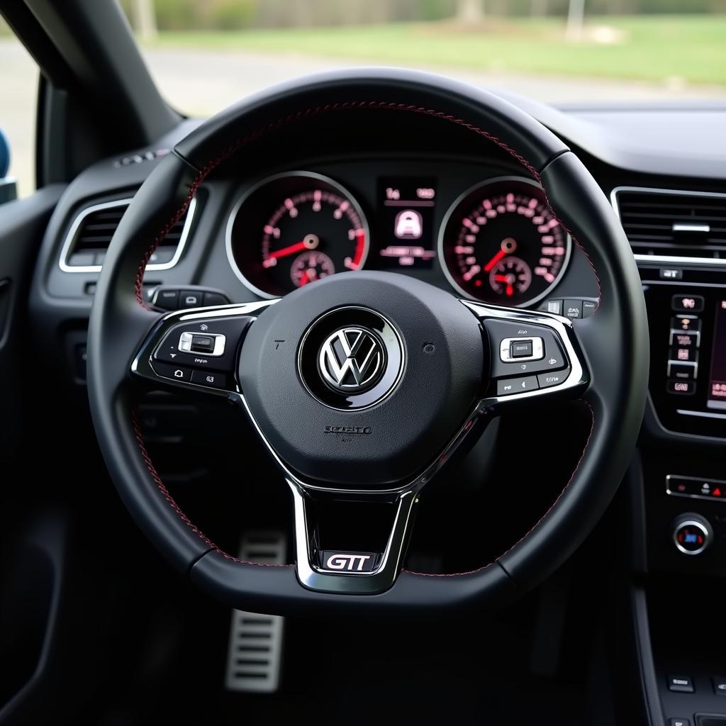 Innenraum des VW Polo 2018 GTI