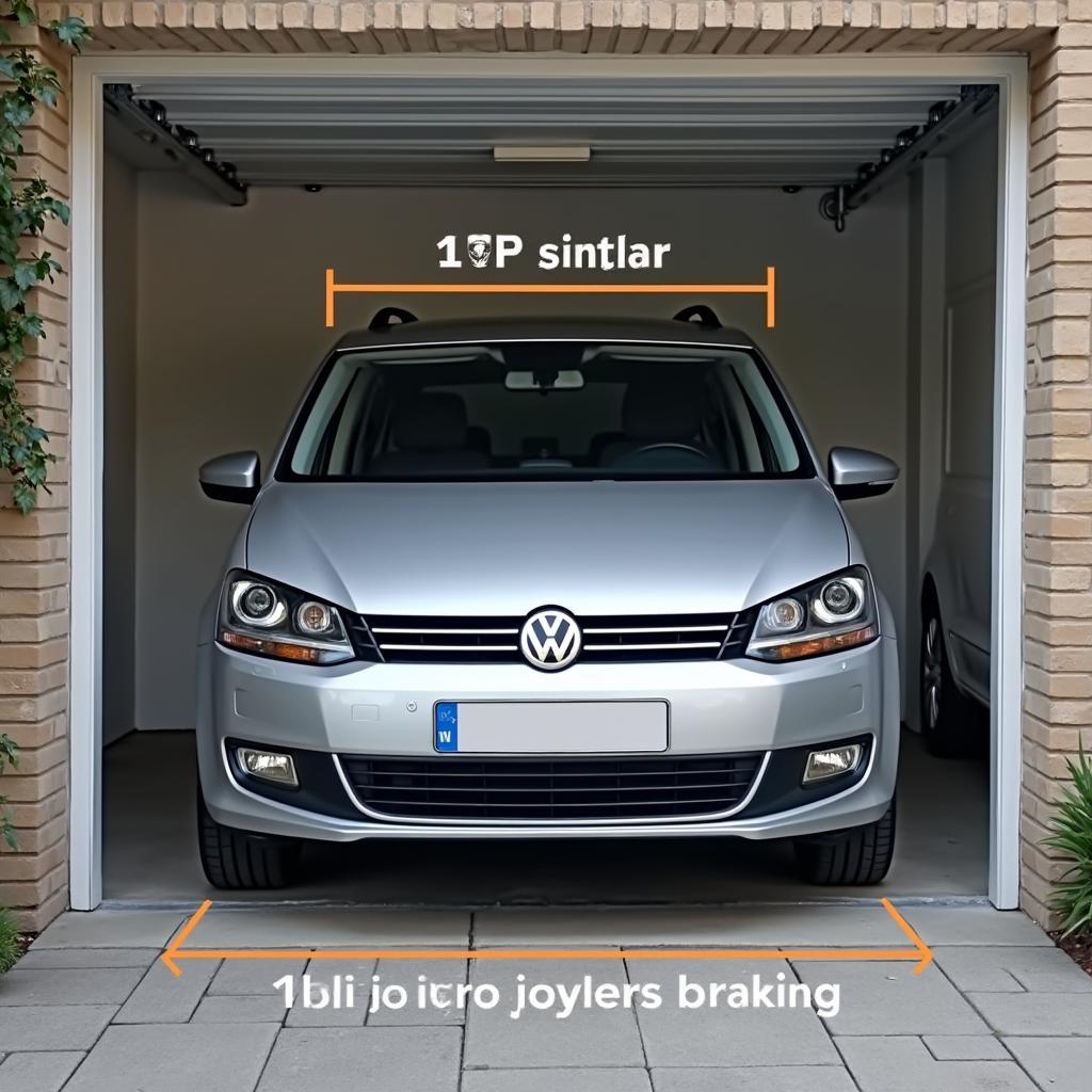 VW Sharan Abmessungen Garage