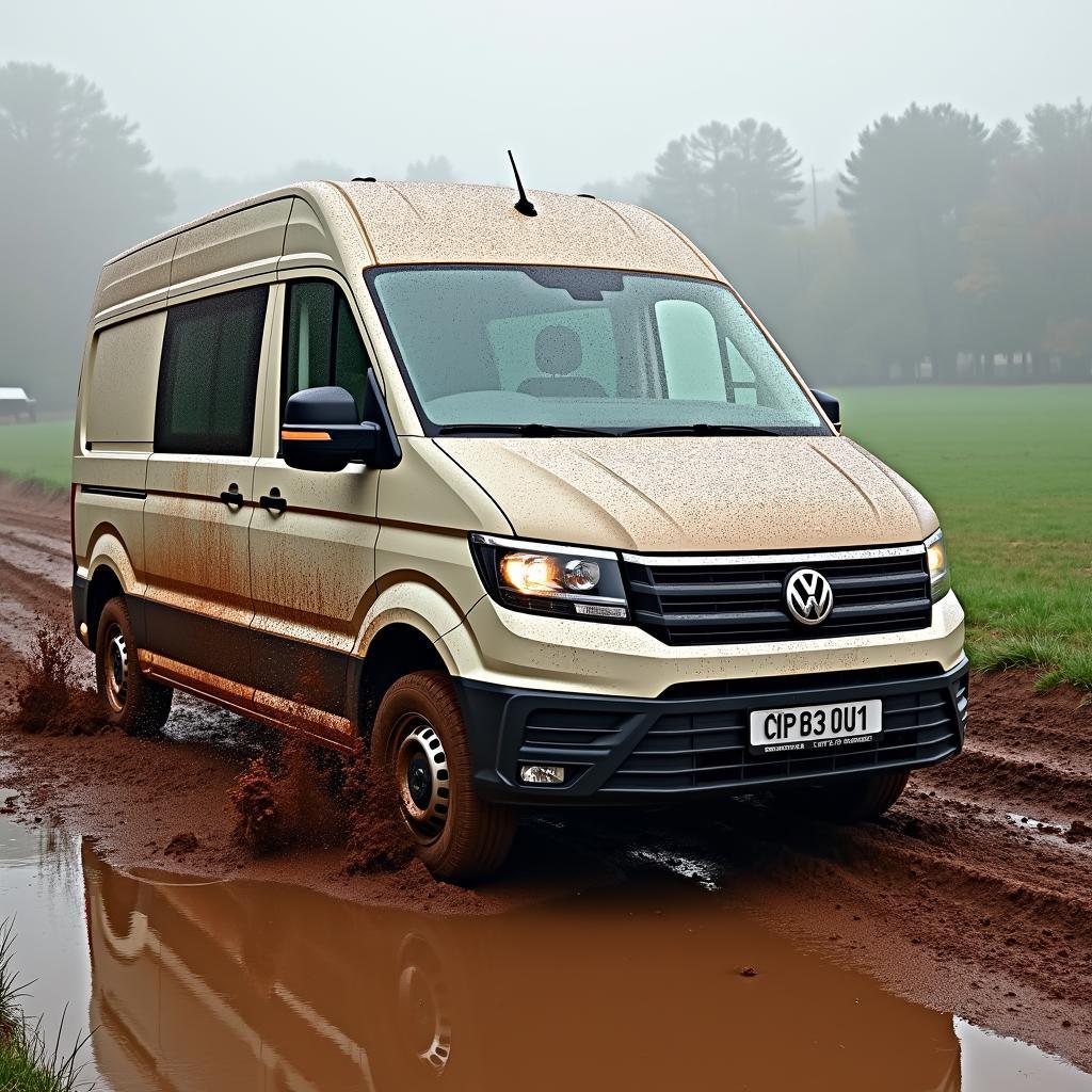VW T6.1 Transporter 4Motion im Gelände