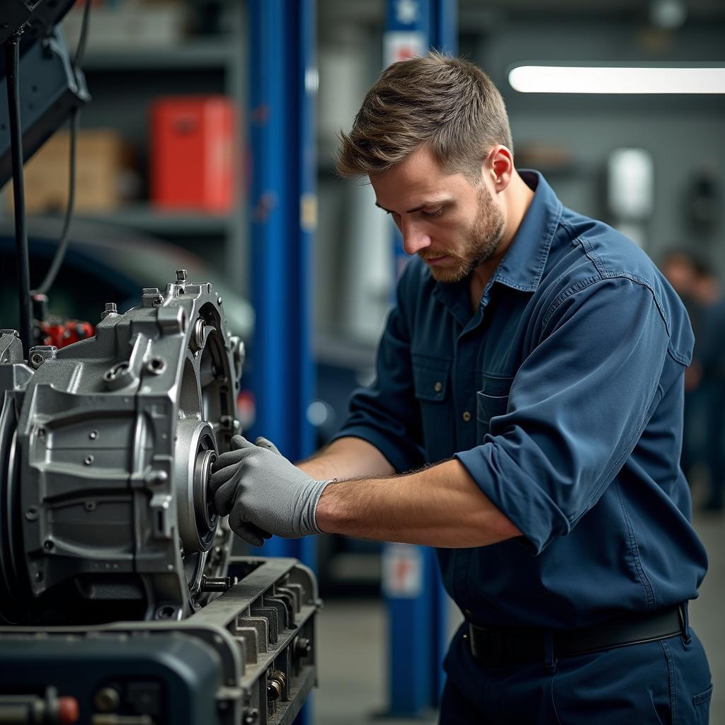 Wartung und Reparatur von Getrieben