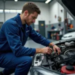 Werkstatt an der Aral Tankstelle in der Residenzstrasse