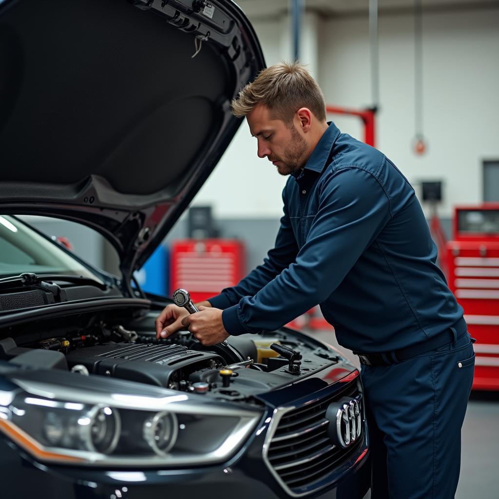 Werkstatt Auto Reparatur