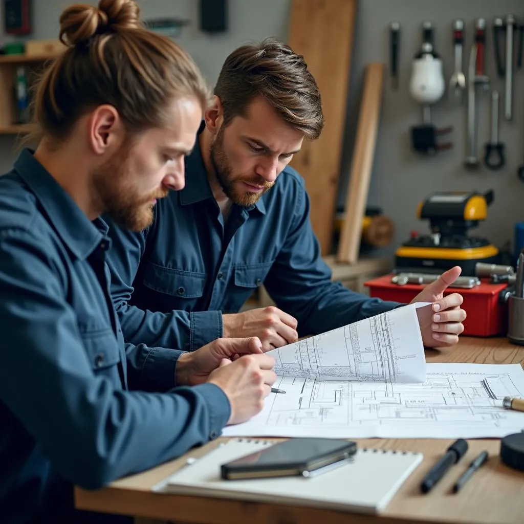 Werkstatt Umzug Planung