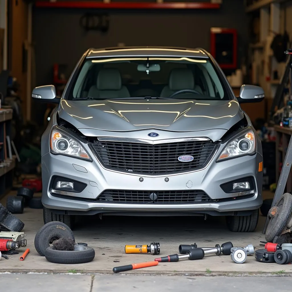 Wirtschaftlicher Totalschaden Auto Reparatur