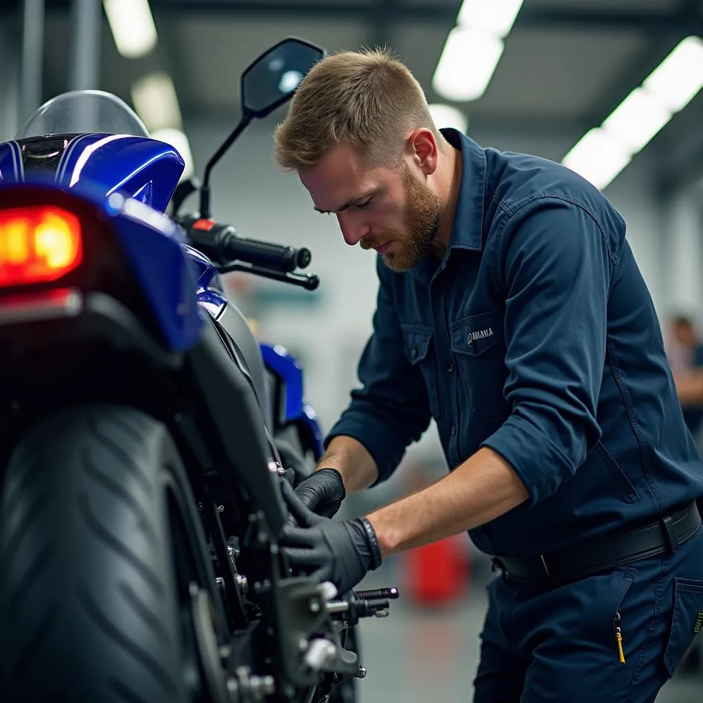 Yamaha Motorrad Werkstatt München