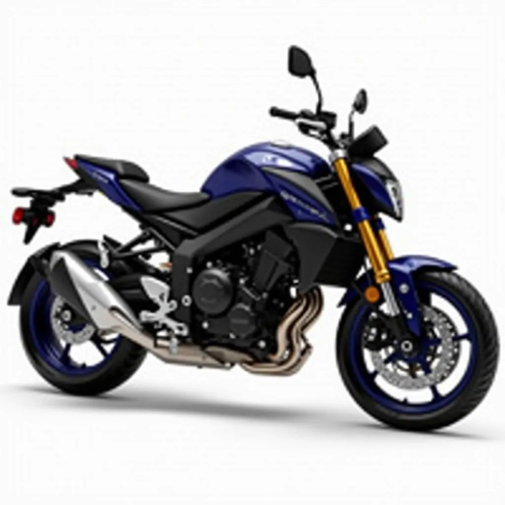 Modernes Design der Yamaha MT07 2018