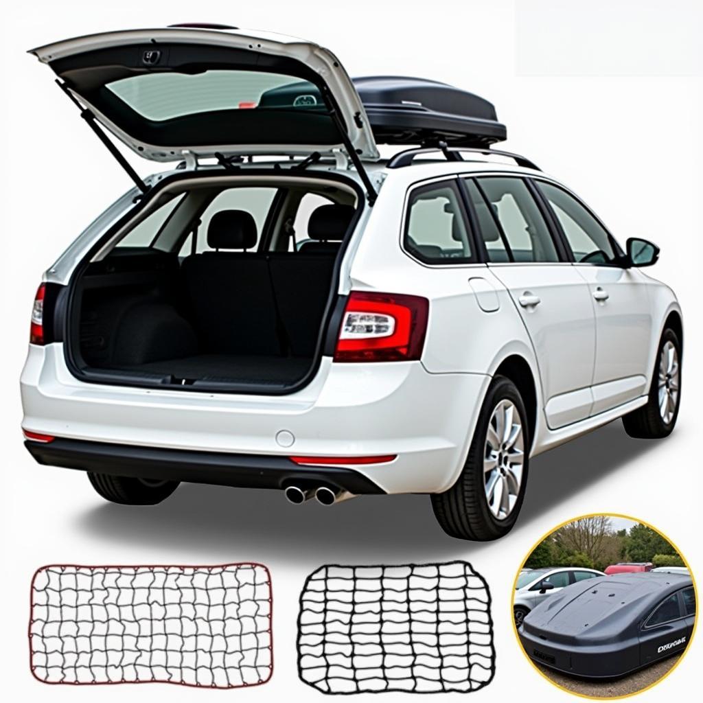 Accessoires pratiques pour le coffre de la Skoda Octavia