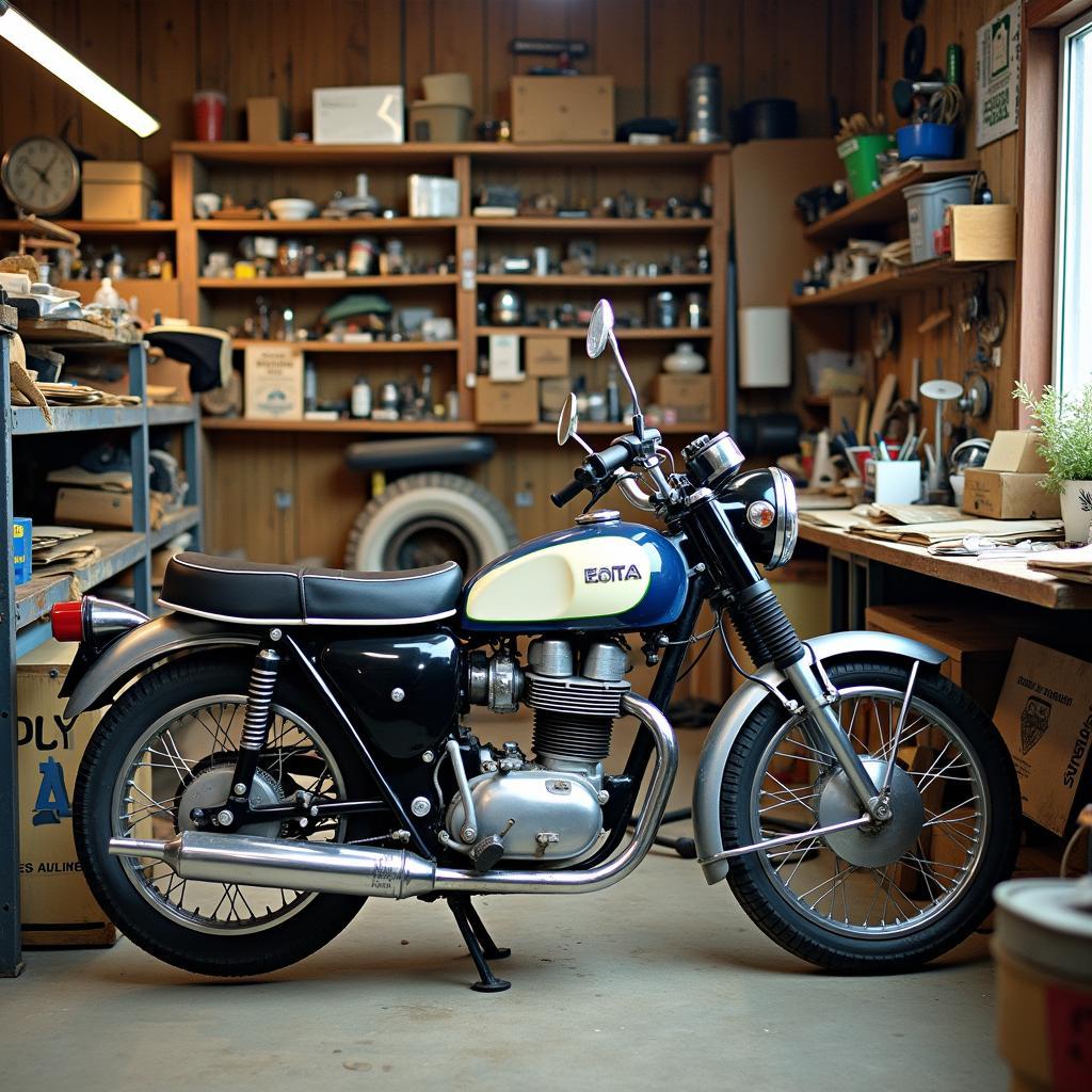 Beschaffung von Ersatzteilen für 125ccm Oldtimer