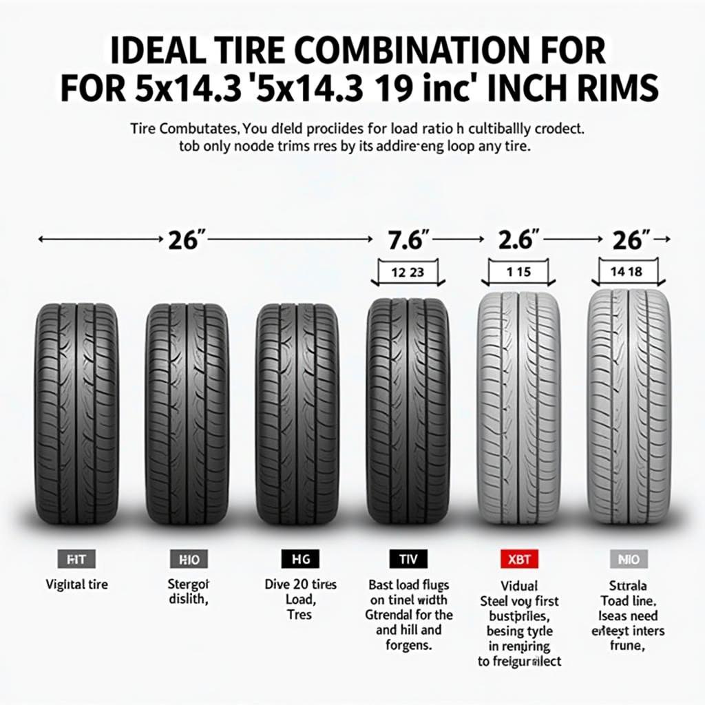 Optimale Reifenkombination für 5x114,3 19 Zoll Felgen