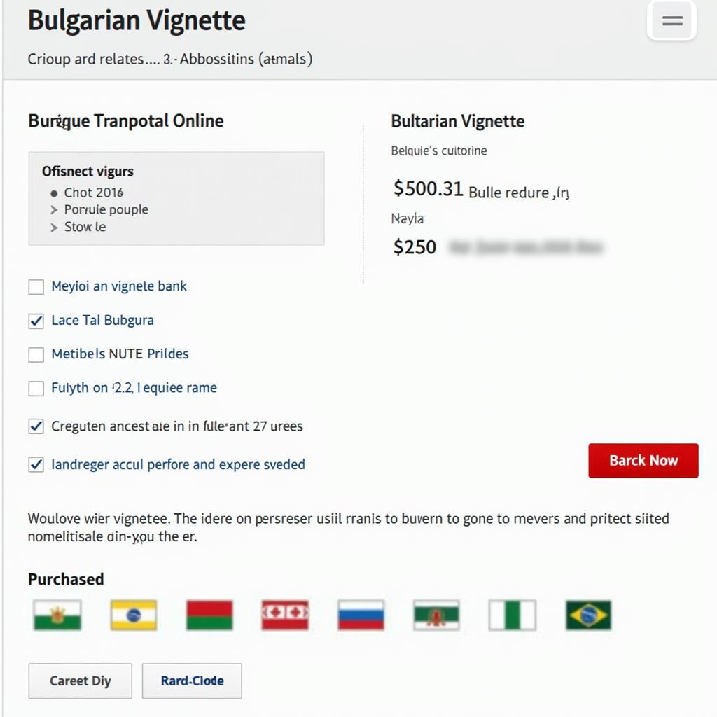 Acquista la vignetta bulgara online