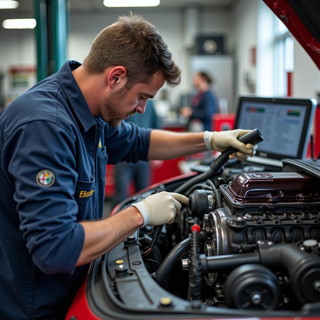 Alfa Romeo Werkstatt Spezialisierung