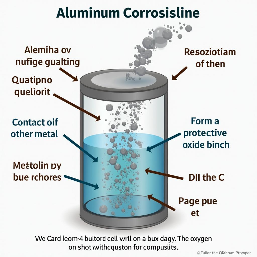 Aluminium Korrosion Prozess