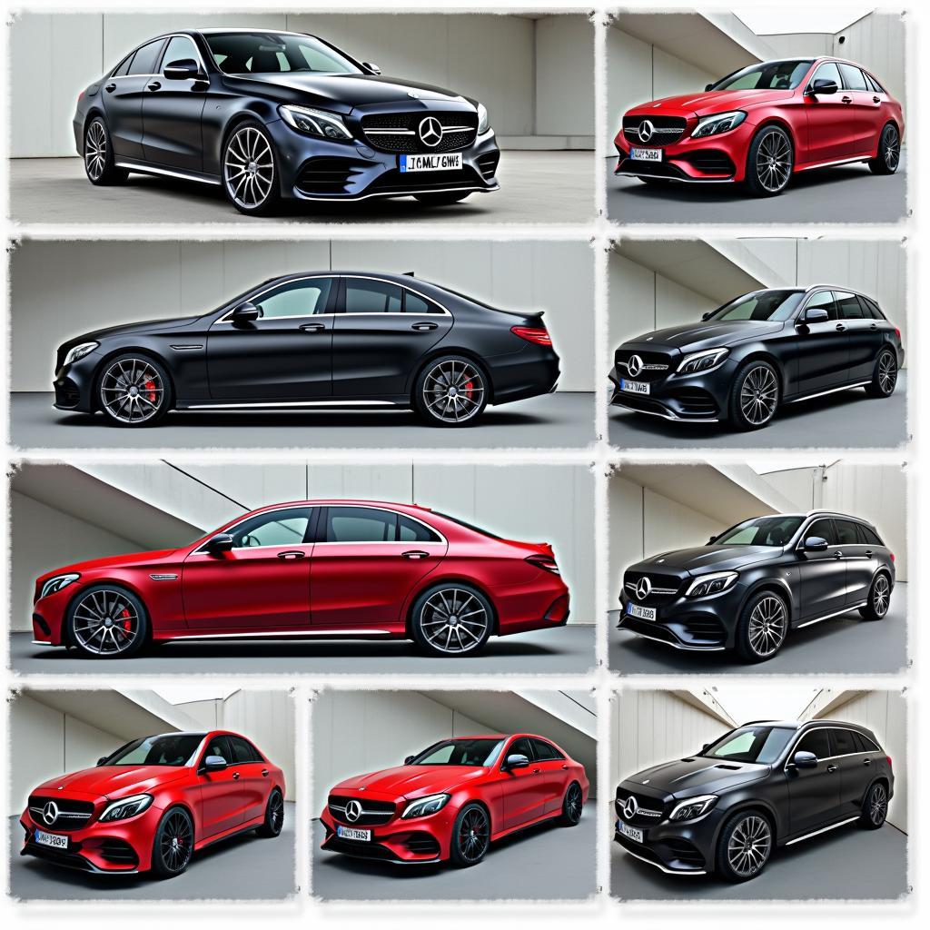 বিভিন্ন মডেলের জন্য AMG Abrisskante