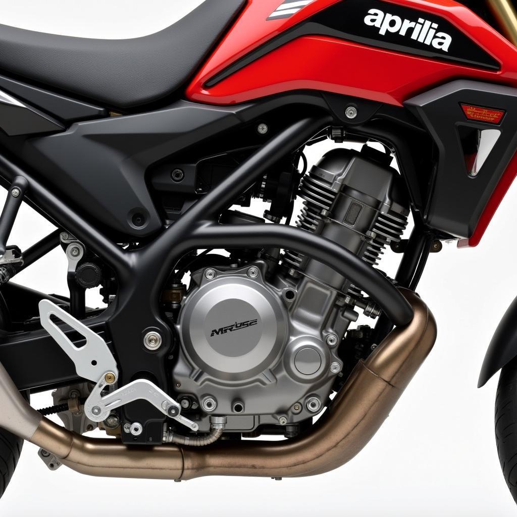 Aprilia SX 125 2024 Motor Detailansicht