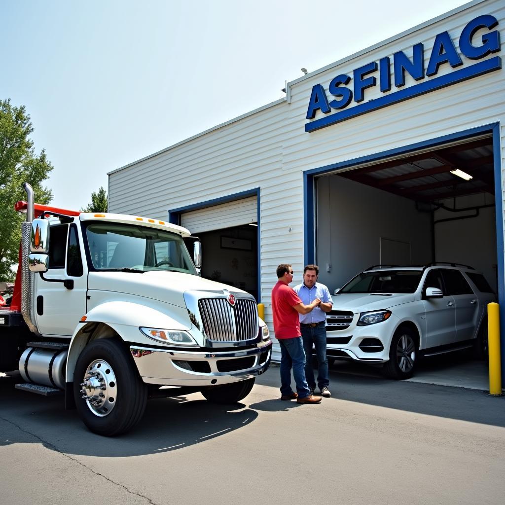 ASFINAG Service Center Werkstatt Kooperation