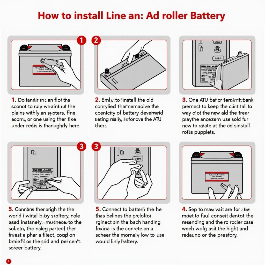 Einbau einer ATU Rollerbatterie