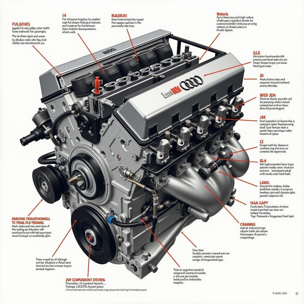 Audi 100 2.3E 5 Zylinder Einspritzanlage