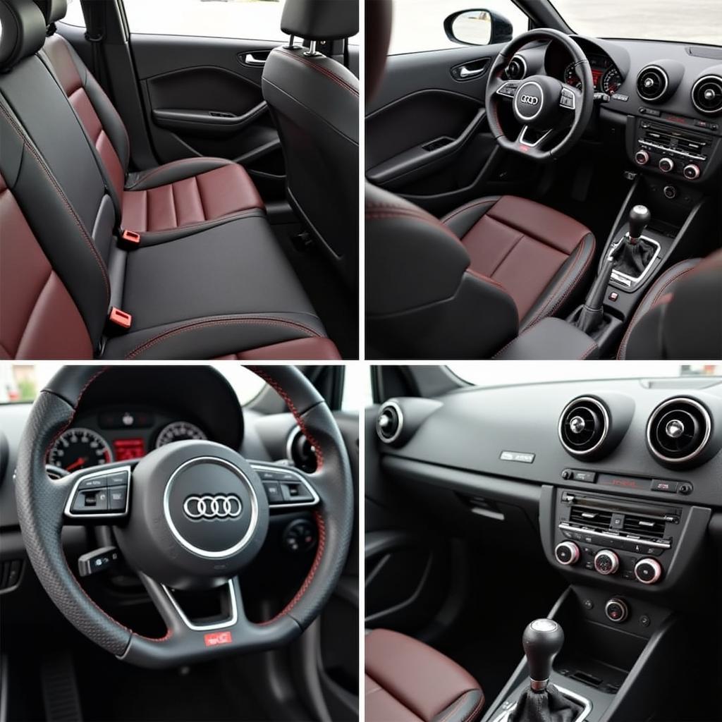 Audi A1 S line Innenraum: Details