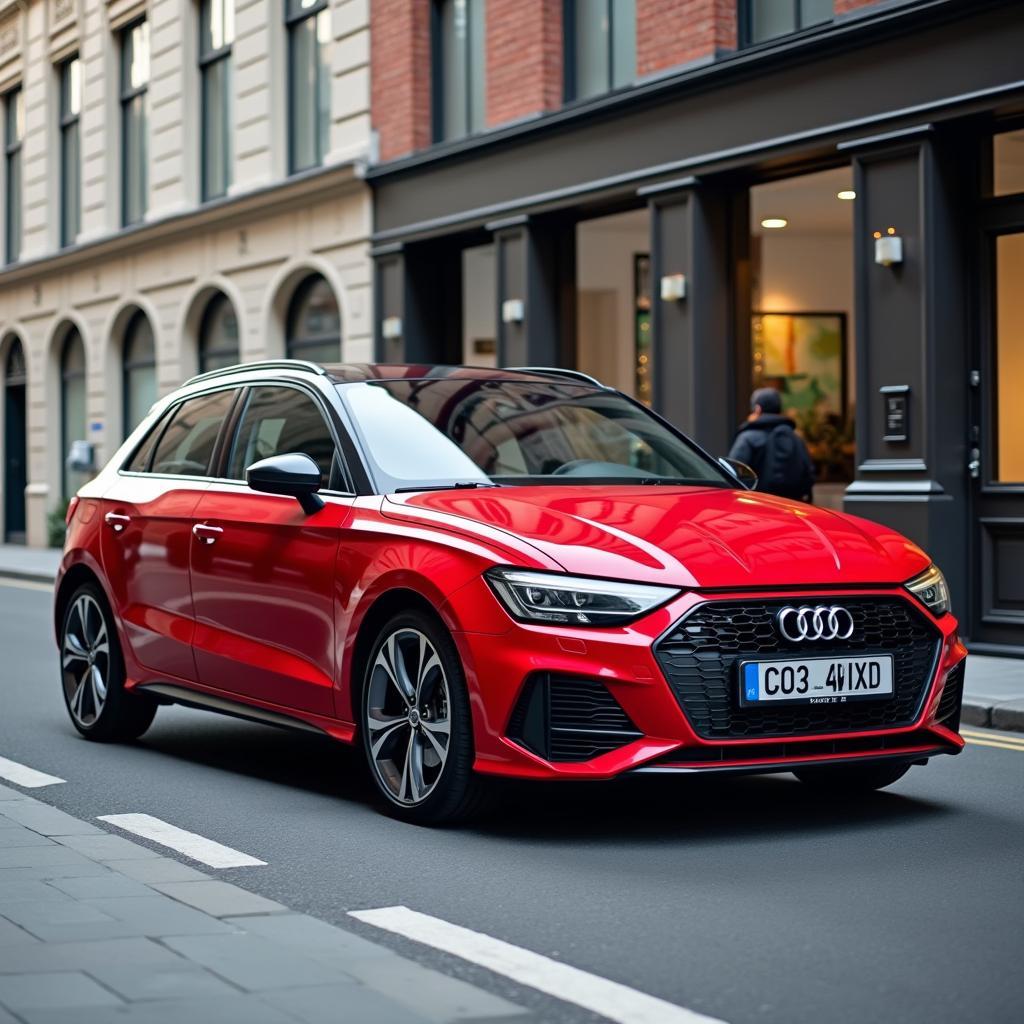 Audi A1 Sportback 2022 Außenansicht