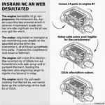 Einbau von Motorteilen im Audi A4 B7