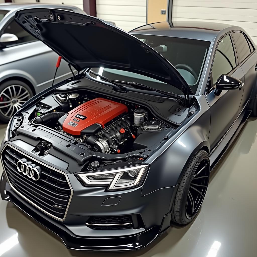 Audi A4 V8 Umbau Projekt