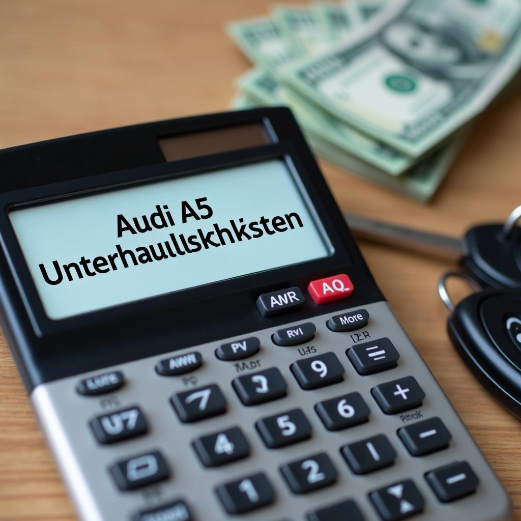 Audi A5 Unterhaltskosten Rechner