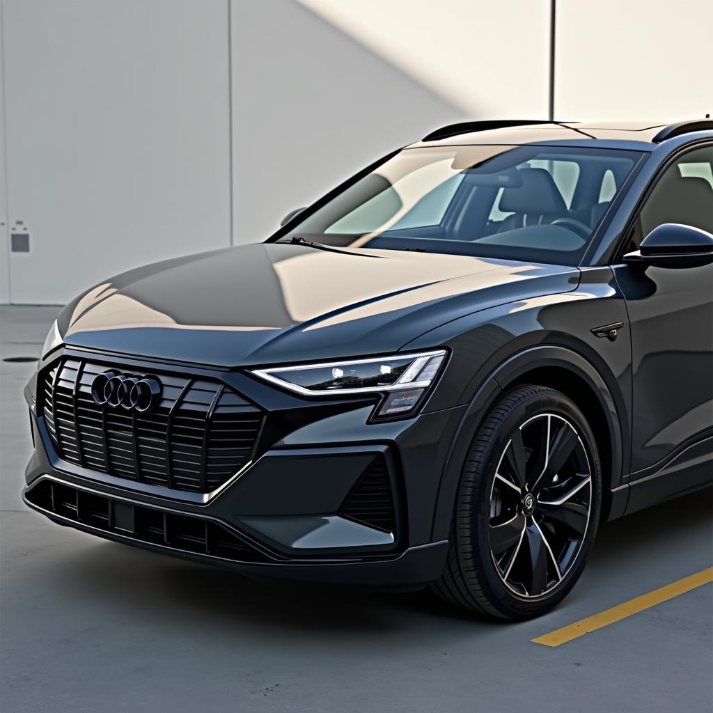 Audi e-tron Black Edition Außenansicht