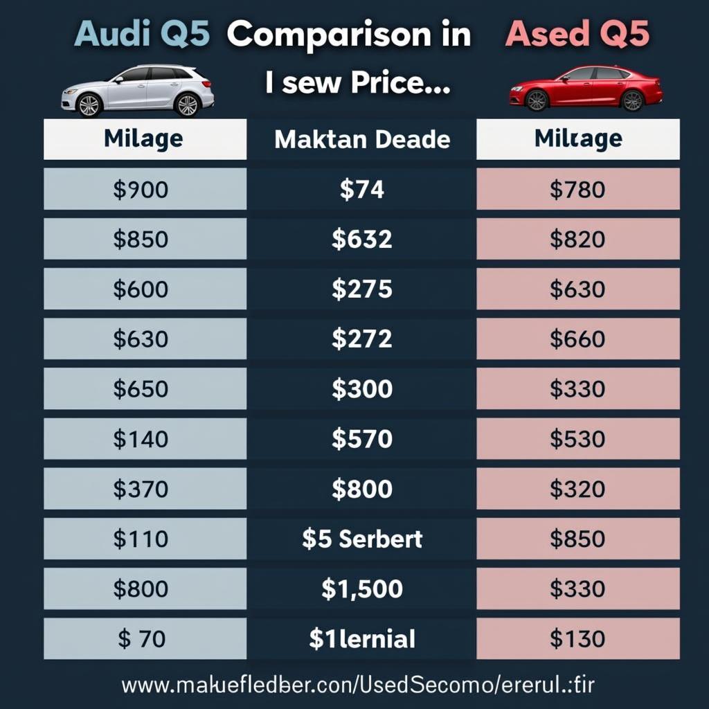 Audi Q5 Anschaffungskosten: Neuwagen vs. Gebrauchtwagen