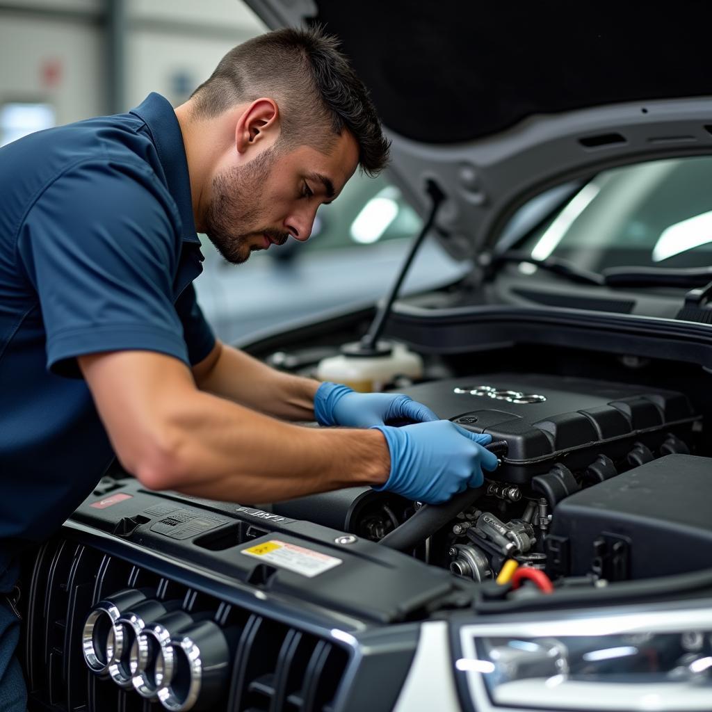 Regelmæssige vedligeholdelsesomkostninger for Audi Q5