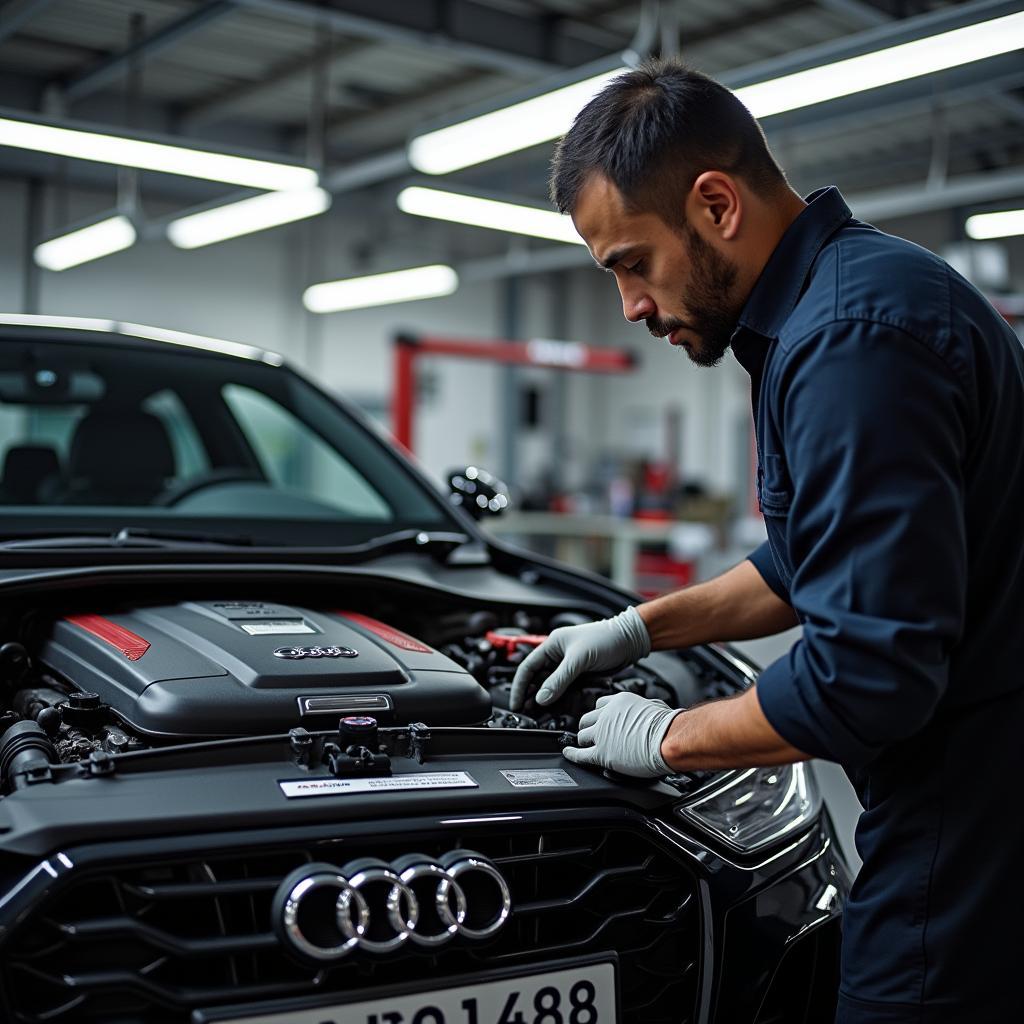 Riparazione Audi RS7 4.0 TFSI: Riparazione professionale in officina specializzata