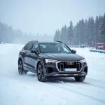 Audi Teststrecke: Eiskurs