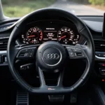 Audi Virtual Cockpit Anzeige im Detail