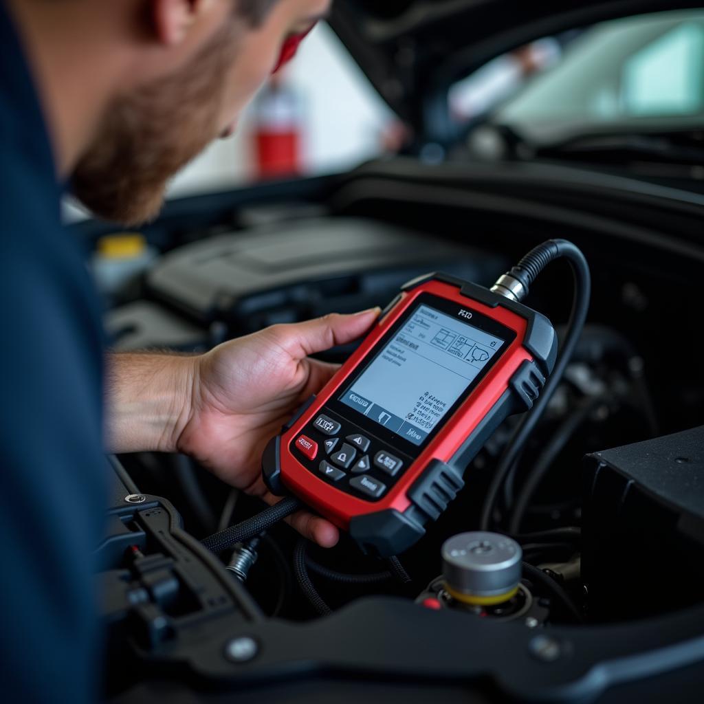 Diagnostic automobile moderne à Bamberg