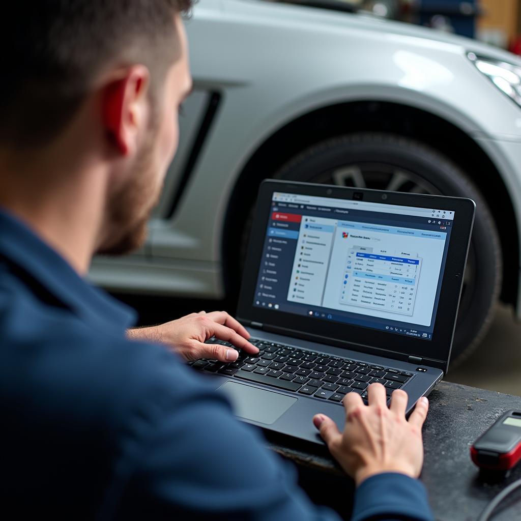 Moderne Diagnose-Software für die Autowerkstatt.