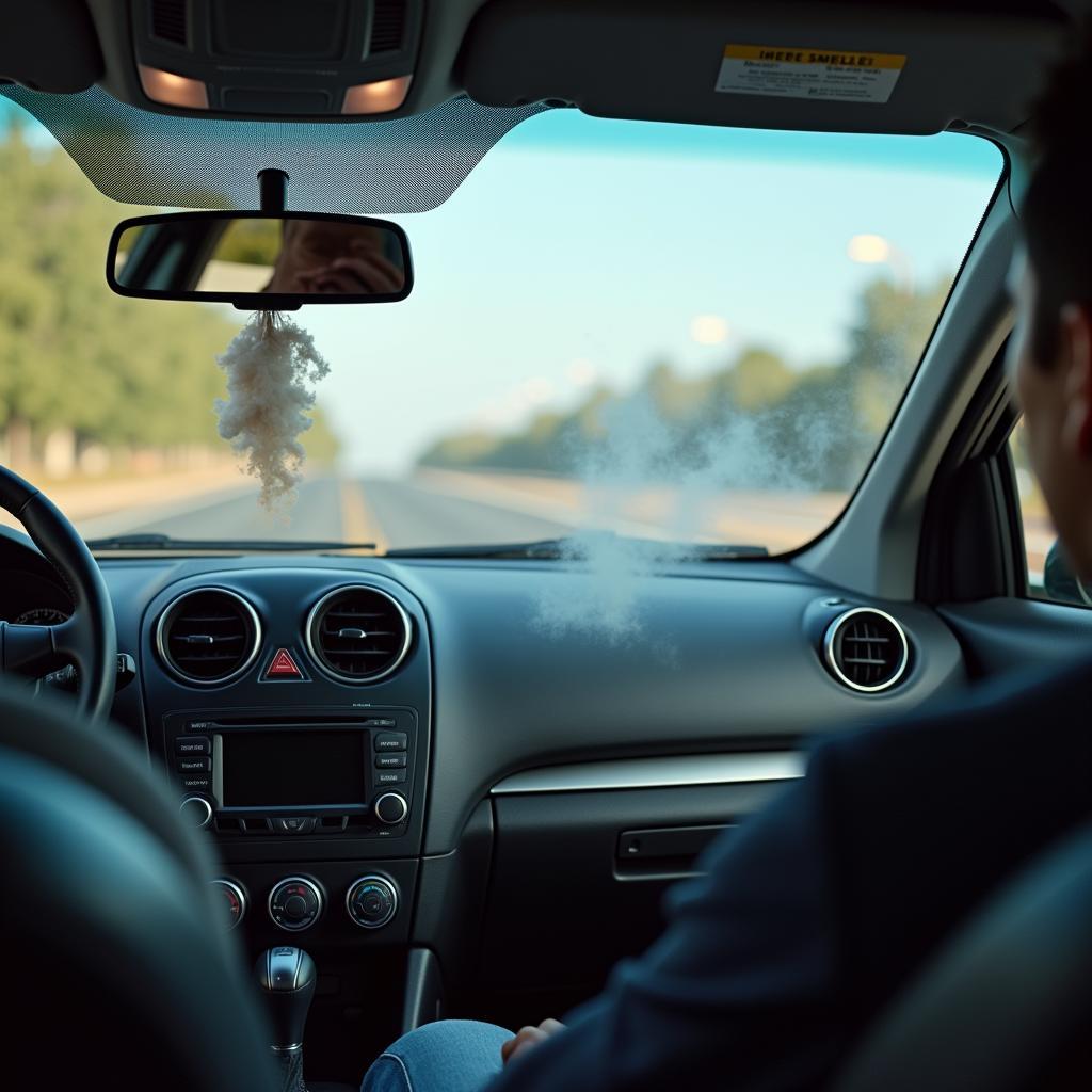 Auto Geruch trotz Lüften