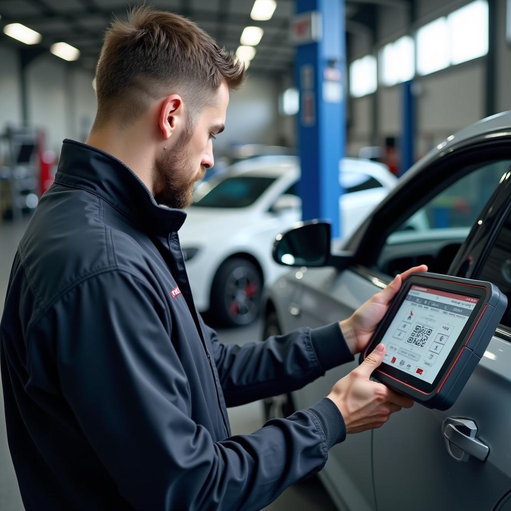 Auto Reparatur Werkstatt Diagnosegerät