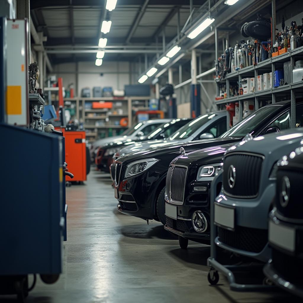 Auto Reparatur Werkstatt: Unterstützung für die Strecke Dresden-Wien