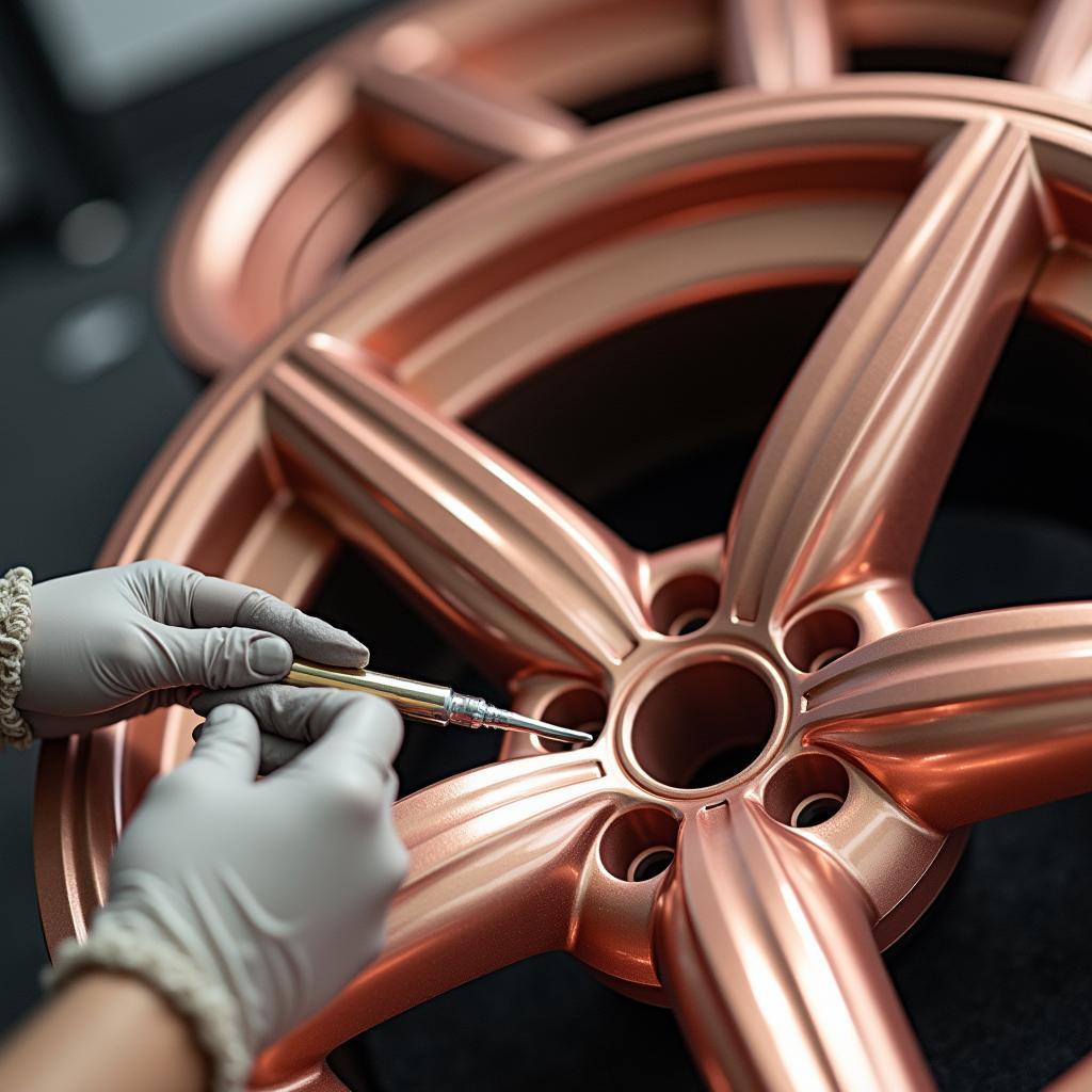 Auto Rosegold Reparatur