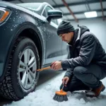 Auto vorbereiten für Winterwetter