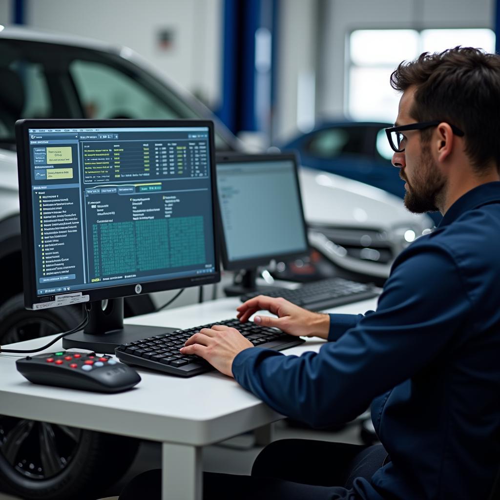 Auto Werkstatt Diagnose